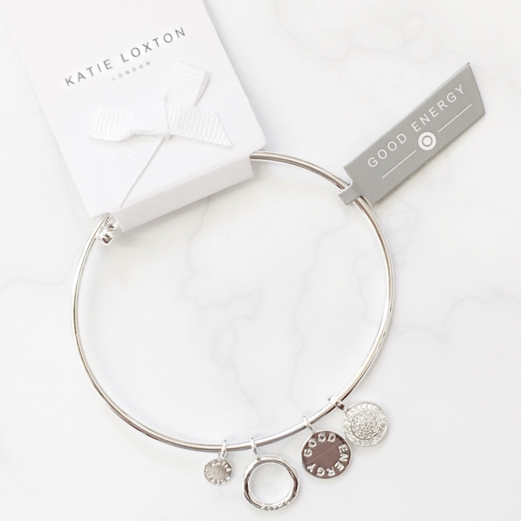 Katie Loxton Silver Tone/Cz Bracelet